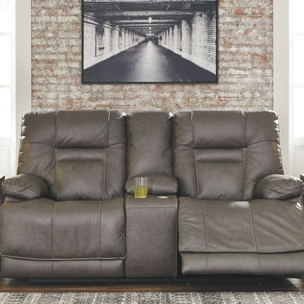 Wurstrow - Power Reclining Loveseat Ashley Furniture 