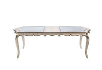 Esteban - Dining Table - Antique Champagne Finish - Tony's Home Furnishings