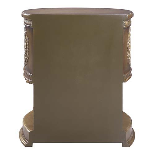 Constantine - Nightstand - Brown & Gold Finish ACME 