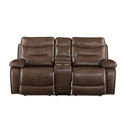 Aashi - Loveseat w/Console (Motion) ACME 