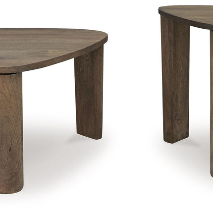 Reidport - Grayish Brown - Accent Cocktail Table Set (Set of 2) Signature Design by Ashley® 