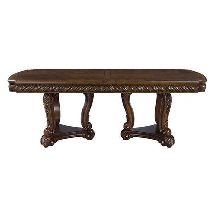 Devayne - Dining Table - Dark Walnut Finish - 30" ACME 