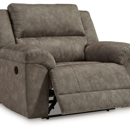 Laresview - Fossil - Zero Wall Wide Seat Recliner Signature Design by Ashley® 