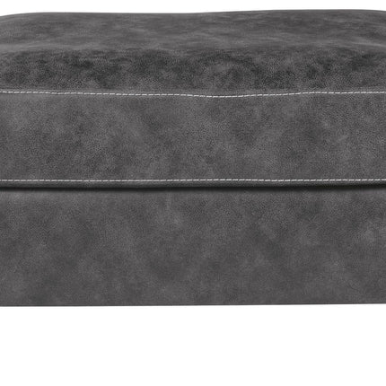 Venaldi - Gunmetal - Ottoman Ashley Furniture 