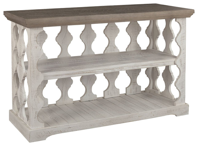 Havalance - Gray / White - Console Sofa Table Ashley Furniture 