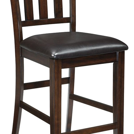 Haddigan - Dark Brown - Upholstered Barstool (Set of 2) Ashley Furniture 