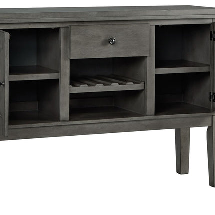 Hallanden - Gray - Dining Room Server Ashley Furniture 