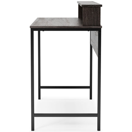 Freedan - Grayish Brown - Home Office Desk - Top-Shelf Ashley Furniture 