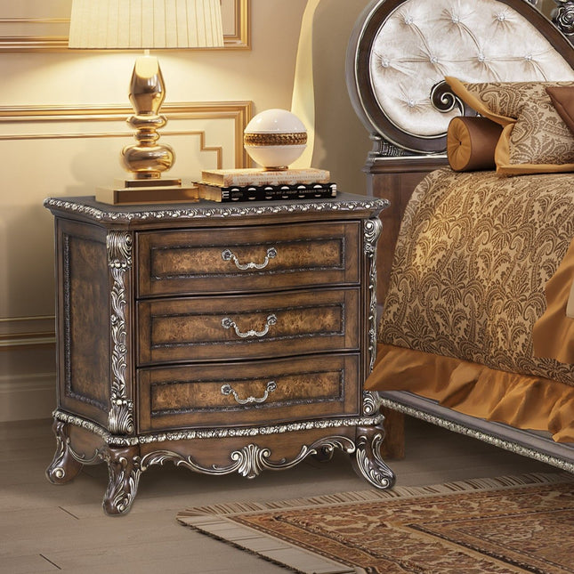 Devany - Nightstand - Cherry - Tony's Home Furnishings