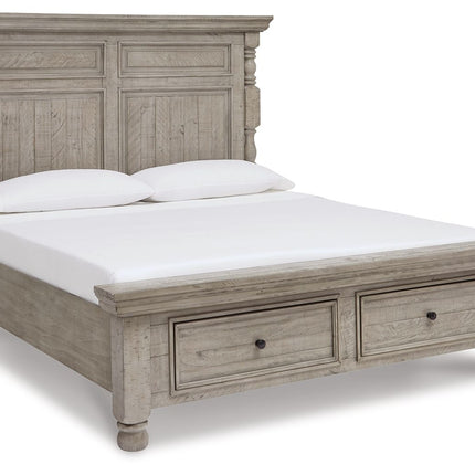 Harrastone - Panel Storage Bed Millennium® by Ashley 