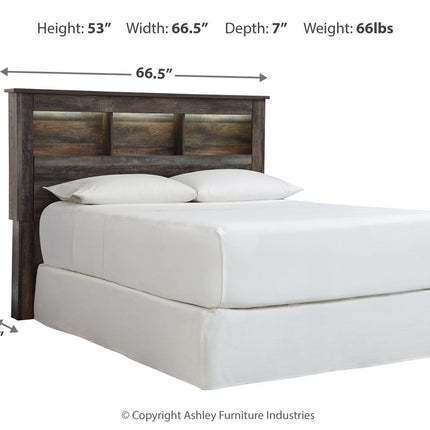 Drystan - Bookcase Headboard Ashley Furniture 