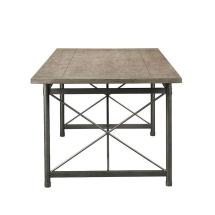 Kaelyn II - Dining Table - Gray Oak & Sandy Gray ACME 