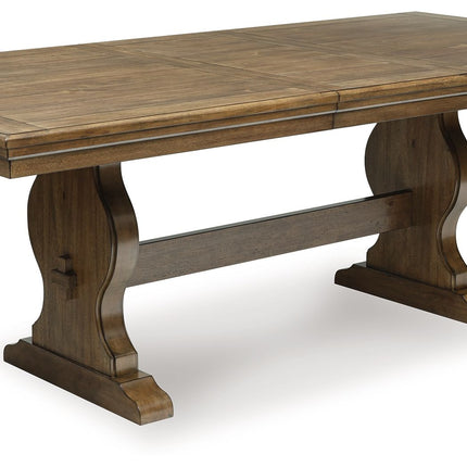 Sturlayne - Brown - Rectangular Dining Room Extension Table - Tony's Home Furnishings