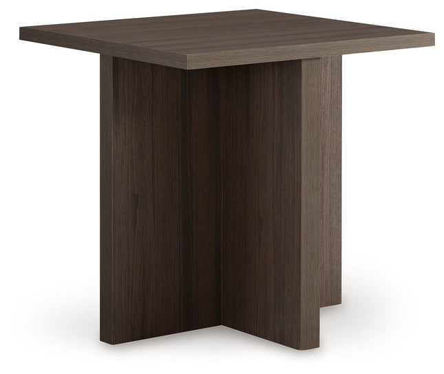 Zendex - Brown - Occasional Table Set (Set of 2) Signature Design by Ashley® 