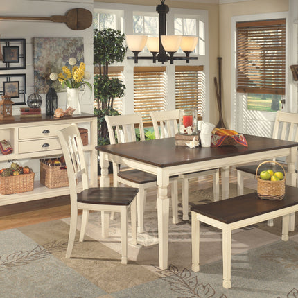 Whitesburg - Brown / Cottage White - Dining Room Server Ashley Furniture 