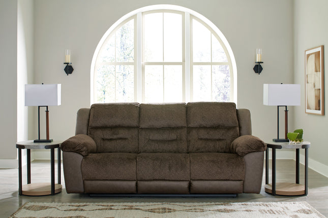 Dorman - Chocolate - Reclining Sofa Benchcraft® 