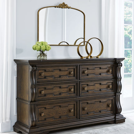 Maylee - Dark Brown - Dresser Signature Design by Ashley® 