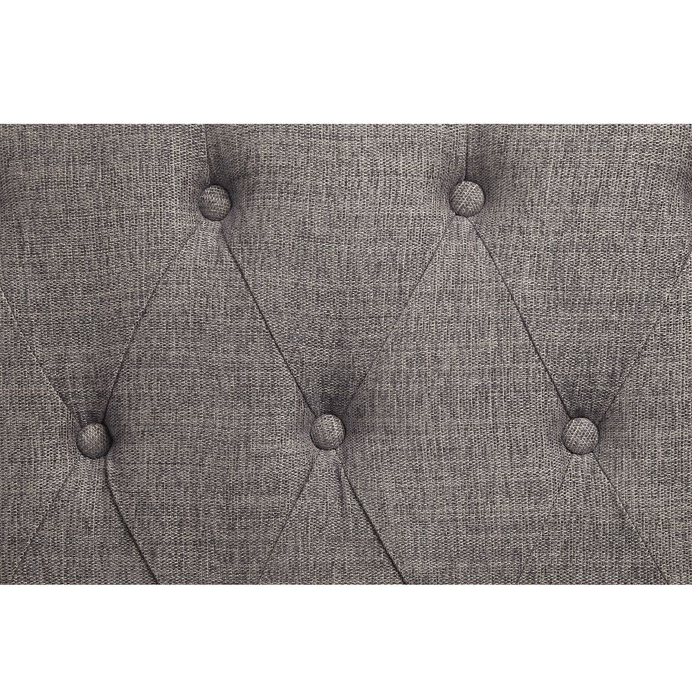 Florian - Sofa With 4 Pillows - Gray & Antique White ACME 