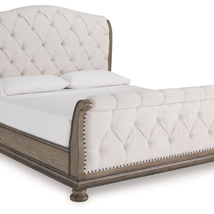 Ardenfield - Upholstered Sleigh Bed Signature Design by Ashley® 