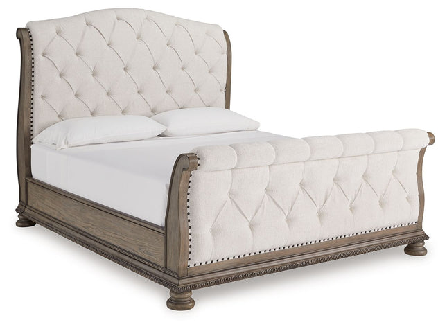 Ardenfield - Upholstered Sleigh Bed Signature Design by Ashley® 