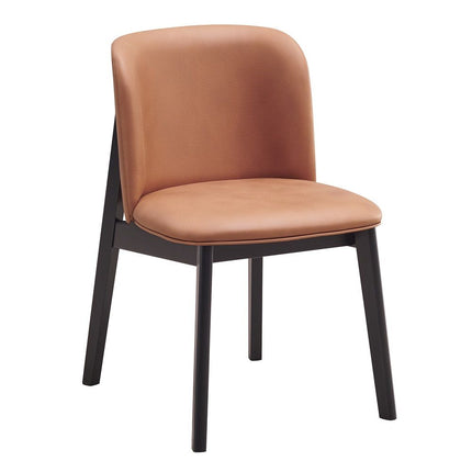 Eliora - Side Chair (Set of 2) - Camel & Black ACME 