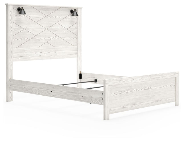 Gerridan - Panel Bed With Sconces Signature Design by Ashley® 