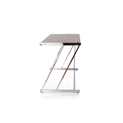 Finis - Desk - Weathered Oak & Chrome ACME 