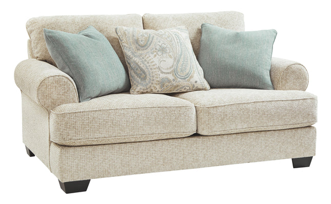 Monaghan - Sandstone - Loveseat Ashley Furniture 