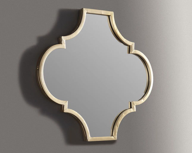 Callie - Gold Finish - Accent Mirror Ashley Furniture 