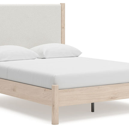 Cadmori - Upholstered Panel Bed Signature Design by Ashley® 