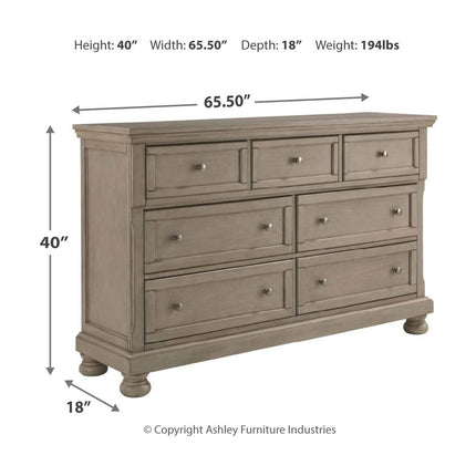 Lettner - Sleigh Bedroom Set Signature Design by Ashley® 