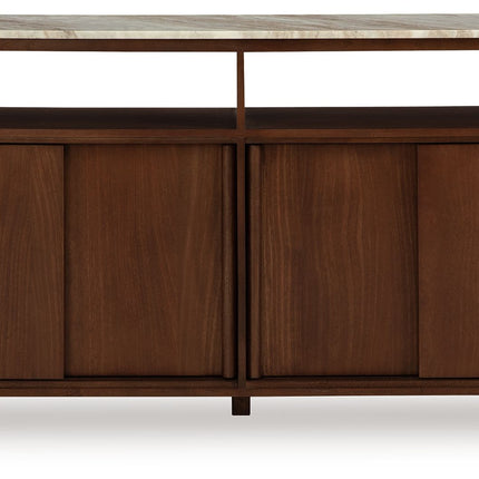 Tobinville - Dark Brown - Accent Cabinet Signature Design by Ashley® 