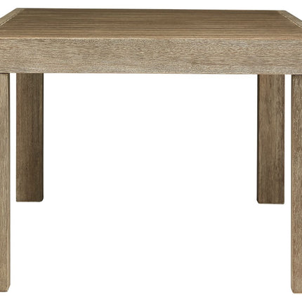 Silo Point - Brown - Rectangular Cocktail Table Ashley Furniture 