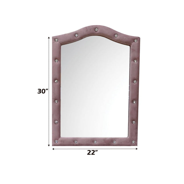 Reggie - Mirror - Pink Fabric ACME 