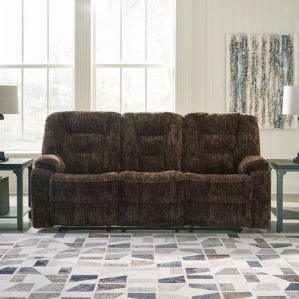 Soundwave - Reclining Sofa W/Drop Down Table Signature Design by Ashley® 