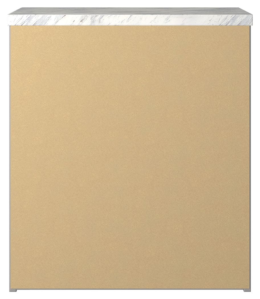 Cottonburg - Light Gray / White - Two Drawer Night Stand - Tony's Home Furnishings