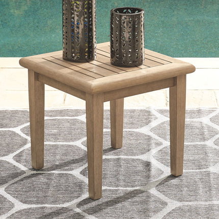 Gerianne - Brown - Square End Table Ashley Furniture 