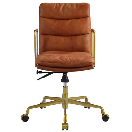 Dudley - Executive Office Chair - Rust Top Grain Leather ACME 