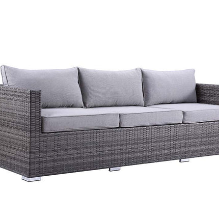 Sheffield - Patio Set - Gray Fabric & Gray Finish ACME 