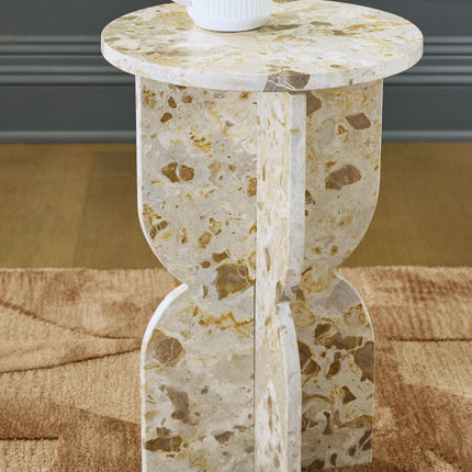 Treygan - Beige - Accent Table Signature Design by Ashley® 