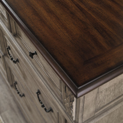 Lodenbay - Antique Gray - Dresser, Mirror Signature Design by Ashley® 