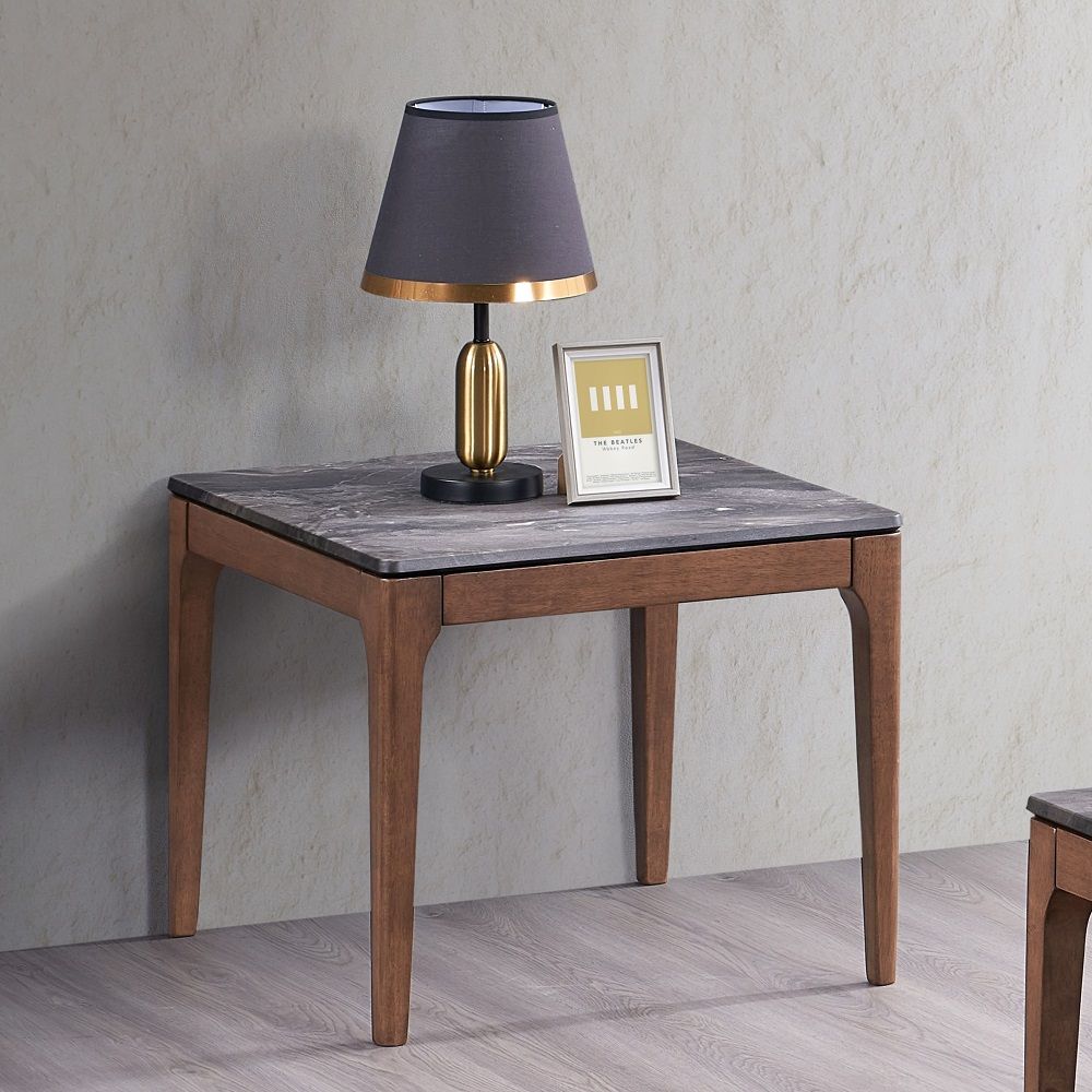 Bevis - End Table - Walnut - Tony's Home Furnishings