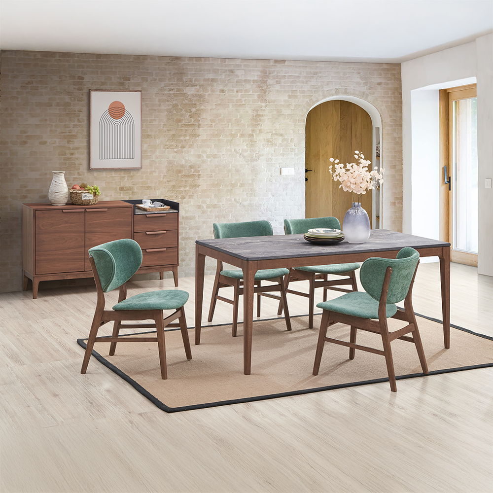 Bevis - Dining Table - Walnut ACME 