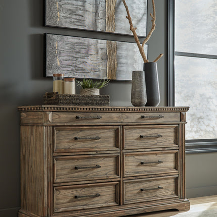 Markenburg - Brown - Dresser, Mirror Signature Design by Ashley® 