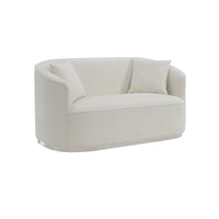 Thumbnail for Odette - Loveseat With 2 Pillows - Beige - Tony's Home Furnishings