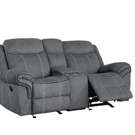 Zubaida - Loveseat w/USB Dock & Console (Glider & Motion) ACME 