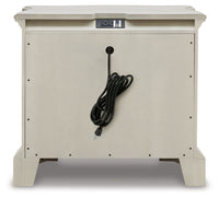 Thumbnail for Arlendyne - Antique White - Three Drawer Night Stand - Tony's Home Furnishings