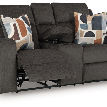 Kanlow - Dbl Reclining Loveseat With Console Signature Design by Ashley® 