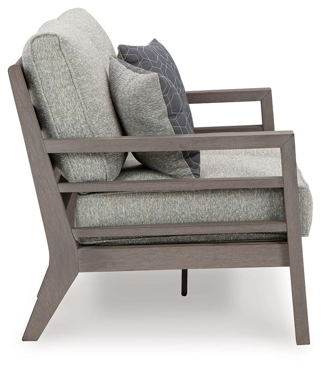 Hillside Barn - Gray / Brown - Loveseat W/Cushion Signature Design by Ashley® 