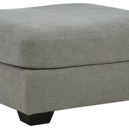 Keener - Ash - Oversized Accent Ottoman Ashley® 